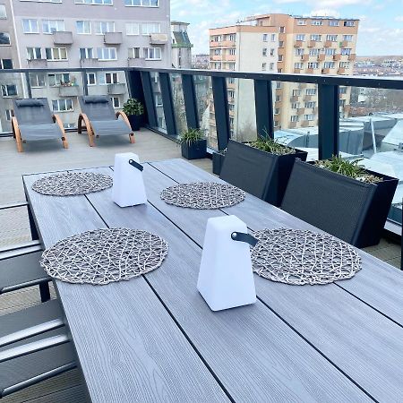 Hanza Tower Apartament Premium Plus Szczecin Luaran gambar
