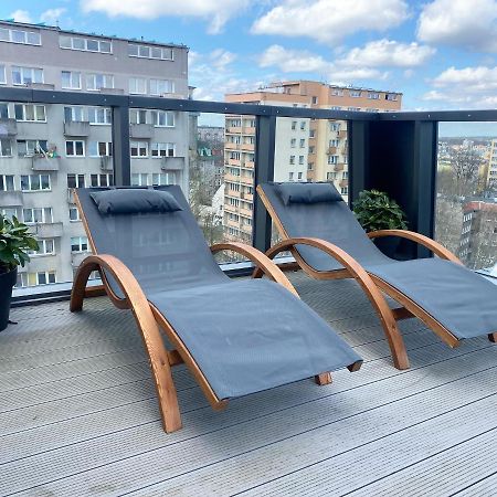 Hanza Tower Apartament Premium Plus Szczecin Luaran gambar