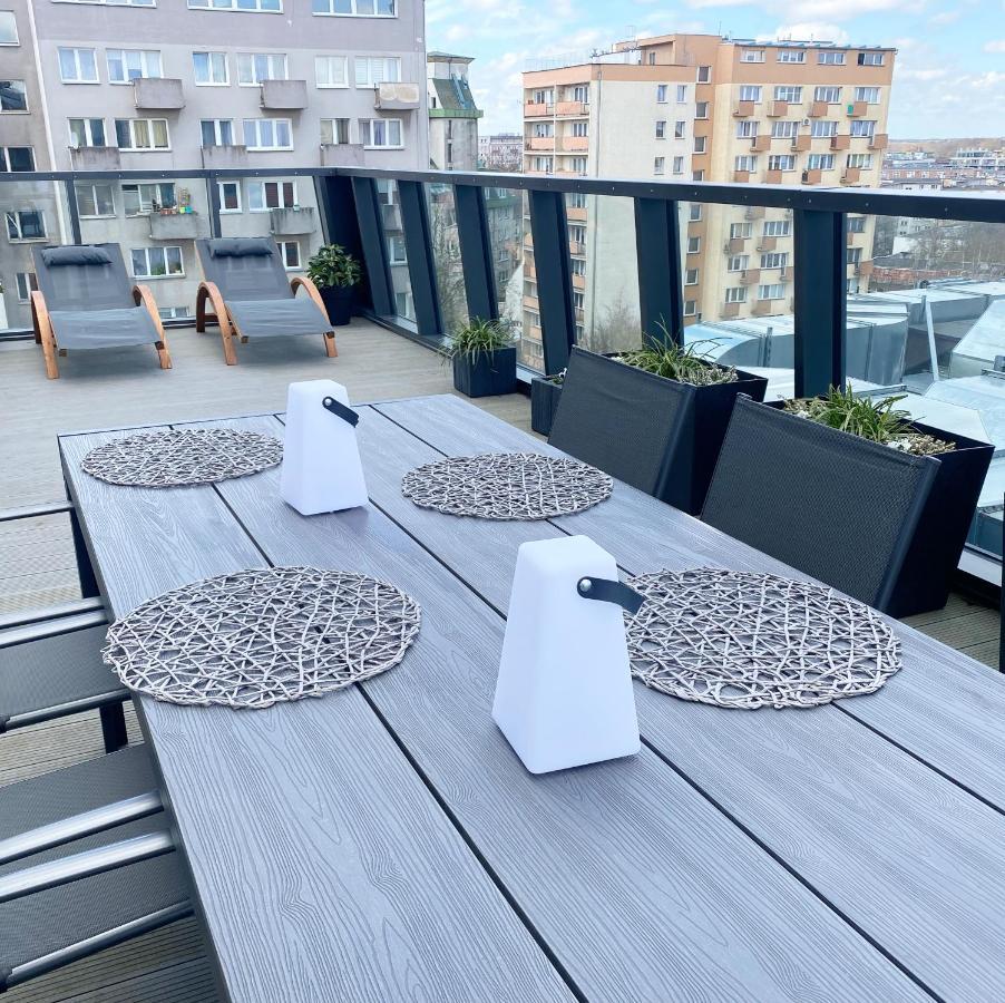 Hanza Tower Apartament Premium Plus Szczecin Luaran gambar